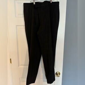 Hugo Boss men’s black plaid pants